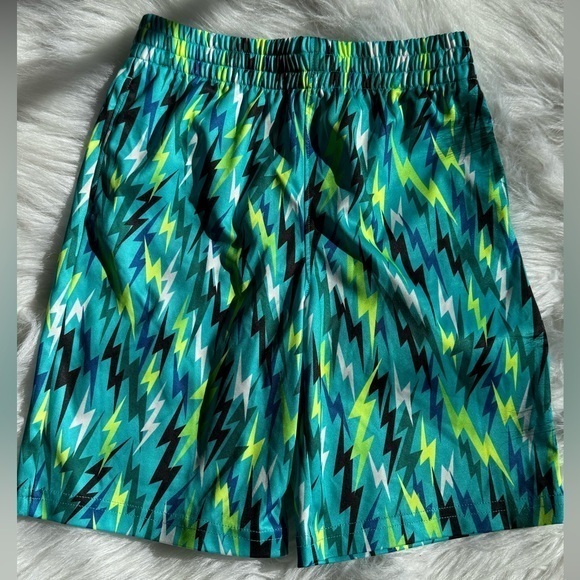 Lands' End Other - Lands' End Teal and Lime Patterned athletic Shorts